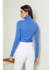 Soft Cashmere Rollkragenpullover in Blau