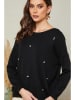 Soft Cashmere Pullover in Schwarz