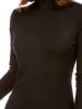 Soft Cashmere Sukienka dzianinowa w kolorze czarnym