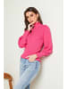 Soft Cashmere Rollkragenpullover in Pink