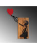 ABERTO DESIGN Wanddekor "Banksy" - (B)59 x (H)83 cm
