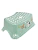 keeeper Tritthocker "Funny farm" in Grün - (B)40,5 x (H)14 x (T)29 cm