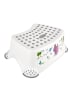 keeeper Opstapkruk "Hippo" wit/grijs - (B)40,5 x (H)14 x (D)29 cm