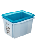 keeeper Opbergbox "Mickey" lichtblauw - (L)45 x (B)35 x (H)27 cm - 30 l