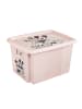 keeeper Opbergbox "Minnie" lichtroze - (L)45 x (B)35 x (H)27 cm - 30 l