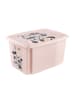 keeeper Opbergbox "Minnie" lichtroze - (L)55,5 x (B)40 x (H)30 cm - 45 l