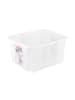 keeeper Aufbewahrungsbox "Peppa" in Weiß - (L)42,5 x (B)35,5 x (H)22,5 cm - 24 l