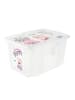 keeeper Opbergbox "Peppa" wit - (L)55,5 x (B)40 x (H)30 cm - 45 l