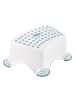 keeeper Opstapkruk "Peppa" wit/lichtblauw - (B)40,5 x (H)14 x (D)29 cm