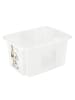 keeeper Aufbewahrungsbox "Winnie" in Weiß - (L)38 x (B)29,5 x (H)20,5 cm - 15 l