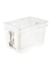 keeeper Opbergbox "Winnie" wit - (L)55,5 x (B)40 x (H)30 cm - 45 l