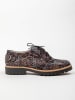 Zapato Leren veterschoenen zwart/meerkleurig