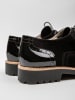 Zapato Leren veterschoenen zwart
