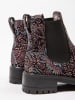 Zapato Leder-Chelsea-Boots in Schwarz/ Bunt