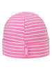 Döll Beanie lichtroze/wit