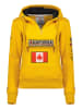 ANAPURNA Hoodie "Gymana" mosterdgeel