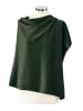 CXL by Christian Lacroix Kasjmieren poncho donkergroen