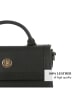 CXL by Christian Lacroix Leren handtas "Luna" zwart - (B)24 x (H)24 x (D)9,5 cm