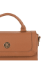 CXL by Christian Lacroix Leder-Henkeltasche "Luna" in Hellbraun - (B)24 x (H)24 x (T)9,5 cm