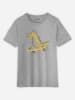 WOOOP Shirt "Croco skate" in Grau
