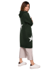 Be Wear Cardigan in Oliv/ Weiß