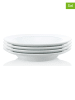 bodum 4er-Set: Suppenteller "Blaa" in Weiß - Ø 21,5 cm