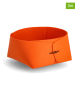 Zeller 2er-Set: Aufbewahrungskörbe in Orange - (B)19 x (H)11,5 x (T)19 cm