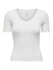 JDY Shirt in Weiß
