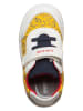 Geox Sneakers in Weiß/ Gelb