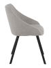 AC Design 4-delige set: eetkamerstoelen "Nils" grijs - (B)51,5 x (H)78,5 x (D)54,5 cm