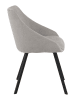 AC Design Krzesła (2 szt.) "Nils" w kolorze szarym - 51,5 x 78,5 x 54,5 cm