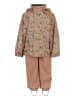 mikk-line 2-delige regenoutfit lichtroze