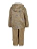 mikk-line 2-delige regenoutfit lichtbruin