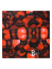 Buff Hoofdband rood/zwart - (L)25 x (B)11 cm
