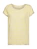 ESPRIT Shirt in Gelb/ Creme