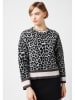 Rodier Pullover in Grau/ Schwarz