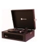 MAGNUSSEN Bluetooth-Schallplattenspieler "T1" in Dunkelbraun