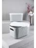 Violeta Home Aufbewahrungsbox in Grau - (B)27 x (H)16 x (T)38 cm