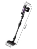 Rowenta Odkurzacz "X-Force 9.60 Allergy+" w kolorze czarno-fioletowym