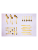 Björn 24-częściowy zestaw sztućców "Finn" w kolorze złotym
