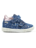 Richter Shoes Leder-Sneakers in Blau