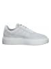 s.Oliver Leren sneakers wit