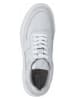 s.Oliver Leren sneakers wit