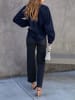Milan Kiss Blouse donkerblauw