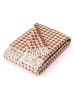 Cacharel Plaid "Poule" bruin/beige