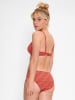 Linga Dore Biustonosz bikini w kolorze czerwonym ze wzorem