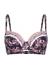 Linga Dore Bikini-Oberteil in Schwarz/ Rosa