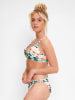 Linga Dore Bikinislip wit/groen