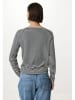 Mexx Longsleeve in Schwarz/ Weiß