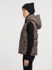 Khujo Steppweste "Eden Matt" in Taupe